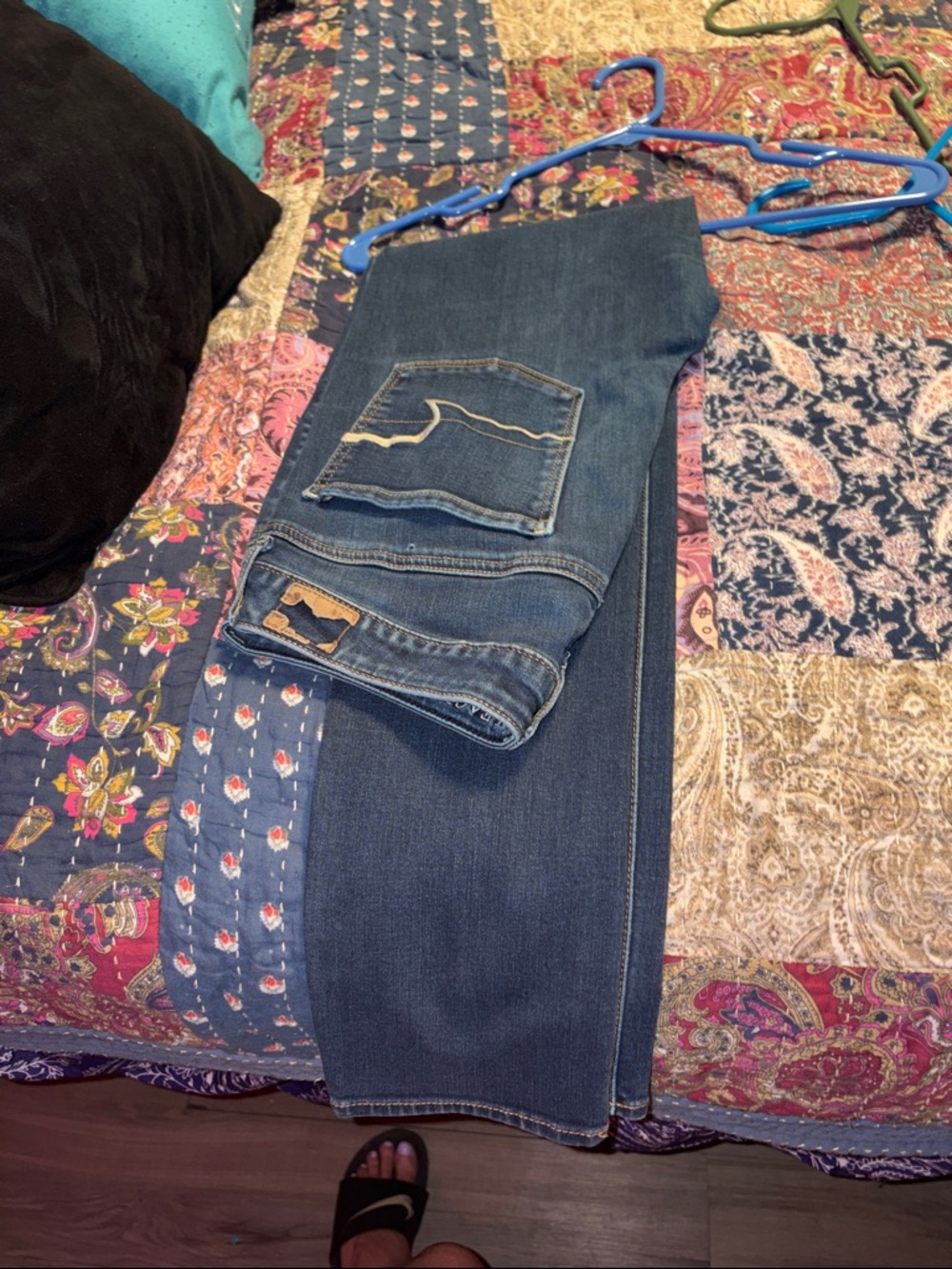 American Eagle Outfitters Medium Blue Women's Skinny Jeans